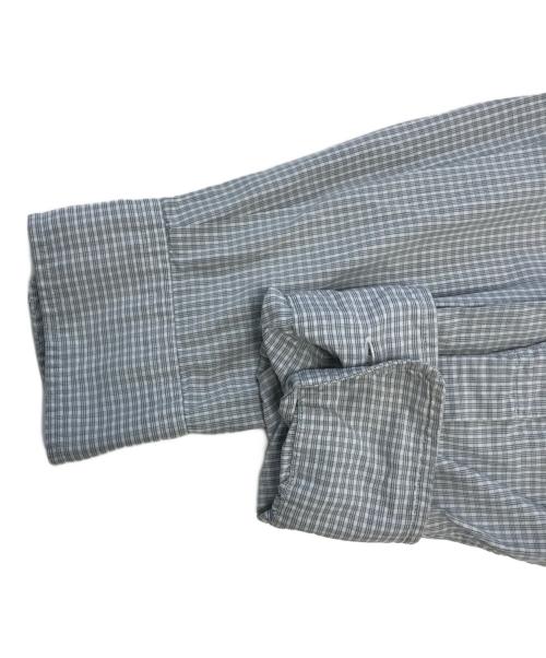 RRL（ダブルアールエル）RRL (ダブルアールエル) チェックシャツ グレー サイズ:Lの古着・服飾アイテム