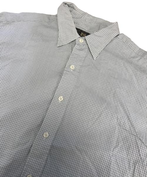 RRL（ダブルアールエル）RRL (ダブルアールエル) チェックシャツ グレー サイズ:Lの古着・服飾アイテム