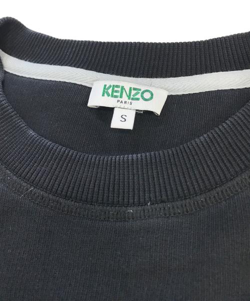 KENZO（ケンゾー）KENZO (ケンゾー) タイガー刺繍スウェット ブラック サイズ:Sの古着・服飾アイテム