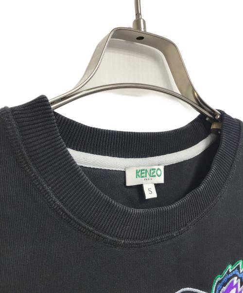 KENZO（ケンゾー）KENZO (ケンゾー) タイガー刺繍スウェット ブラック サイズ:Sの古着・服飾アイテム