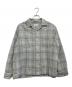 BRENT（ブレント）の古着「開襟ウールチェックシャツ」｜グレー