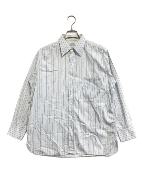 TOWN CRAFT（タウンクラフト）TOWN CRAFT (タウンクラフト) ストライプシャツ ブルー サイズ:表記なしの古着・服飾アイテム