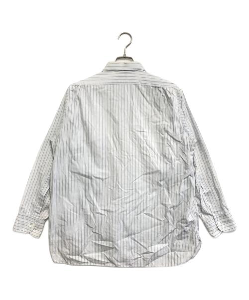 TOWN CRAFT（タウンクラフト）TOWN CRAFT (タウンクラフト) ストライプシャツ ブルー サイズ:表記なしの古着・服飾アイテム