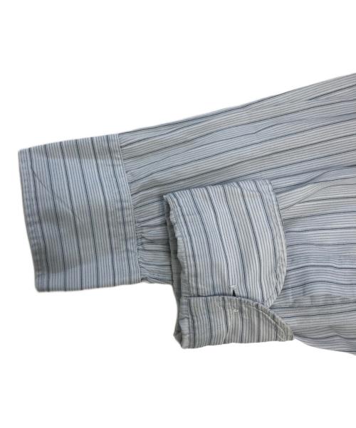 TOWN CRAFT（タウンクラフト）TOWN CRAFT (タウンクラフト) ストライプシャツ ブルー サイズ:表記なしの古着・服飾アイテム