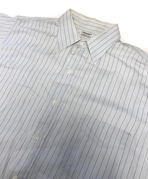 TOWN CRAFT（タウンクラフト）TOWN CRAFT (タウンクラフト) ストライプシャツ ブルー サイズ:表記なしの古着・服飾アイテム