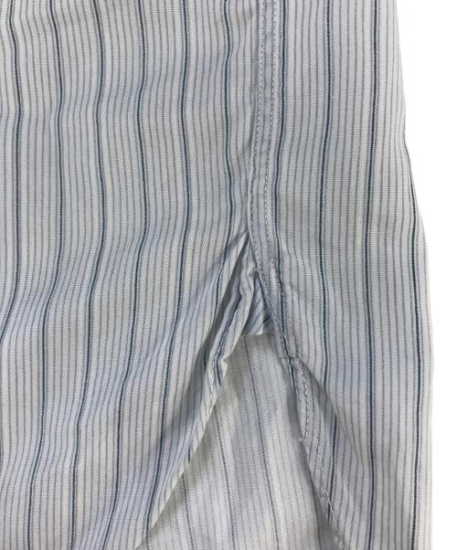 TOWN CRAFT（タウンクラフト）TOWN CRAFT (タウンクラフト) ストライプシャツ ブルー サイズ:表記なしの古着・服飾アイテム