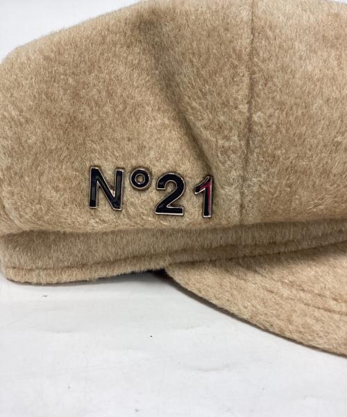 N°21（ヌメロヴェントゥーノ）N°21 (ヌメロヴェントゥーノ) New Era (ニューエラ) キャスケット ブラック サイズ:Ｍ 未使用品の古着・服飾アイテム