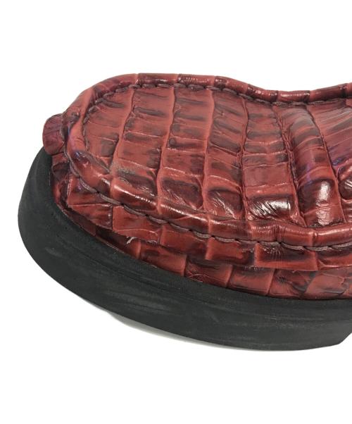 CLARKS（クラークス）CLARKS (クラークス) MARTINE ROSE (マーティン・ローズ) CUR Torview レッド サイズ:UK8/EUR42の古着・服飾アイテム