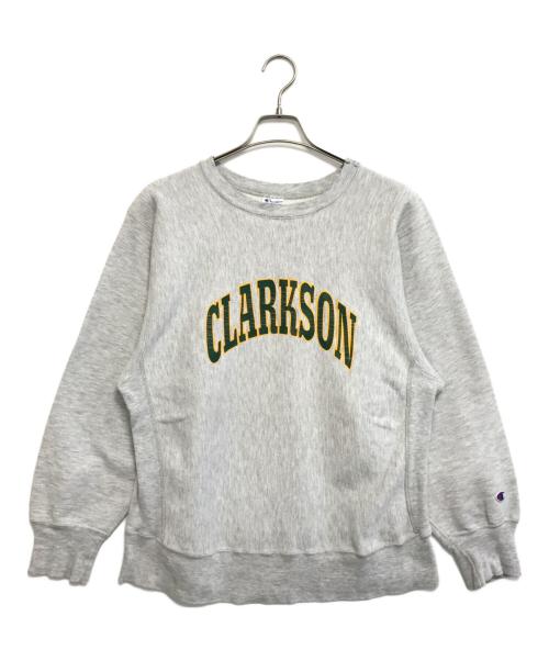 Champion（チャンピオン）Champion (チャンピオン) リバースウィーブスウェット グレー サイズ:LARGEの古着・服飾アイテム