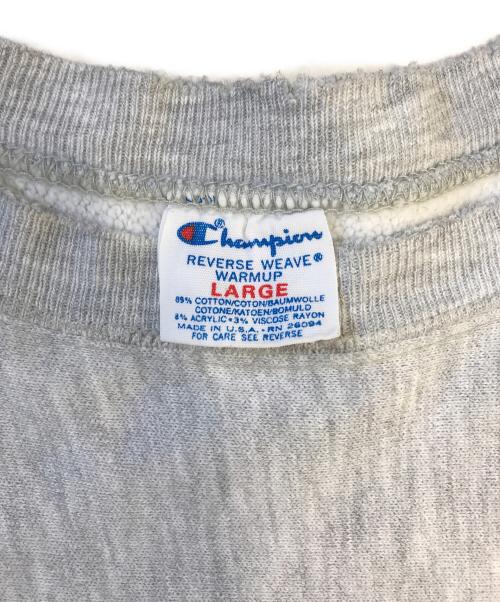 Champion（チャンピオン）Champion (チャンピオン) リバースウィーブスウェット グレー サイズ:LARGEの古着・服飾アイテム