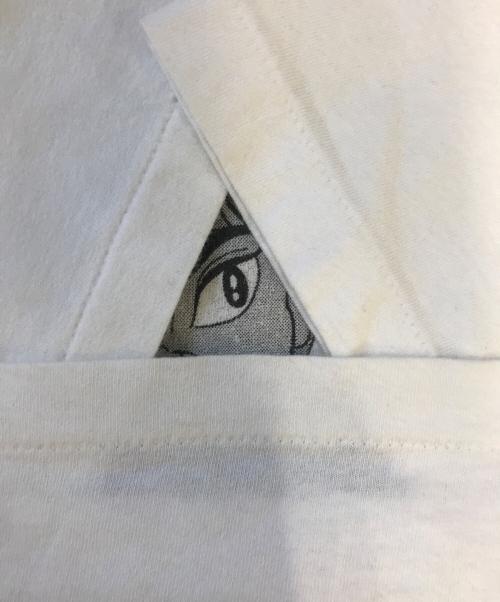 キャラクターTシャツ（キャラクターTシャツ）キャラクターTシャツ (キャラクターTシャツ) 妖怪人間ベム(ヨウカイニンゲンベム) キャラクターTシャツ ホワイト サイズ:Lの古着・服飾アイテム