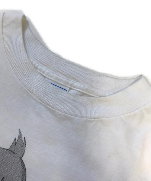 キャラクターTシャツ（キャラクターTシャツ）キャラクターTシャツ (キャラクターTシャツ) 妖怪人間ベム(ヨウカイニンゲンベム) キャラクターTシャツ ホワイト サイズ:Lの古着・服飾アイテム