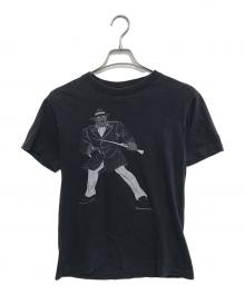 キャラクターTシャツ（キャラクターTシャツ）の古着「妖怪人間ベム(ようかいにんげんべむ) キャラクターＴシャツ」｜ブラック