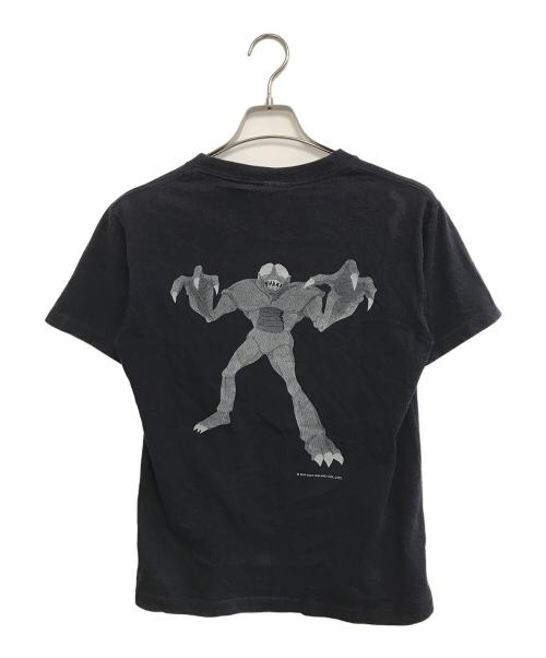 キャラクターTシャツ（キャラクターTシャツ）キャラクターTシャツ (キャラクターTシャツ) 妖怪人間ベム(ようかいにんげんべむ) キャラクターＴシャツ ブラック サイズ:Mの古着・服飾アイテム