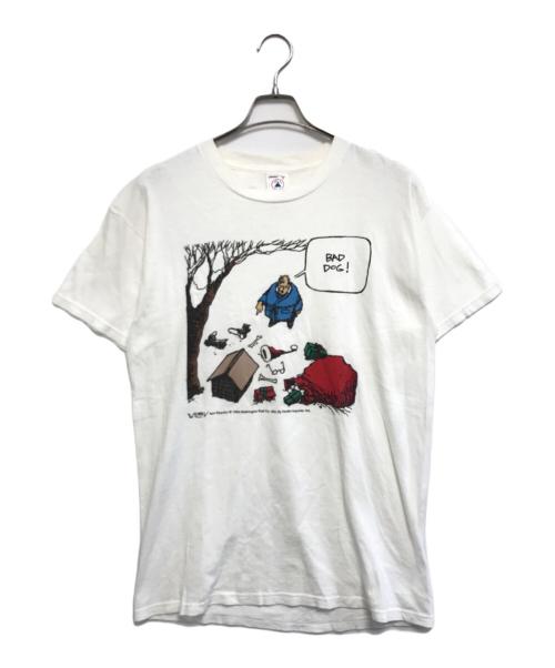 DELTA（デルタ）DELTA (デルタ) プリントTシャツ ホワイト サイズ:Mの古着・服飾アイテム