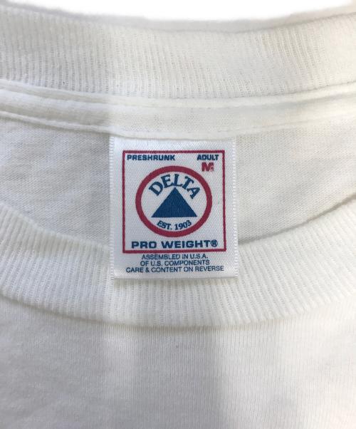 DELTA（デルタ）DELTA (デルタ) プリントTシャツ ホワイト サイズ:Mの古着・服飾アイテム