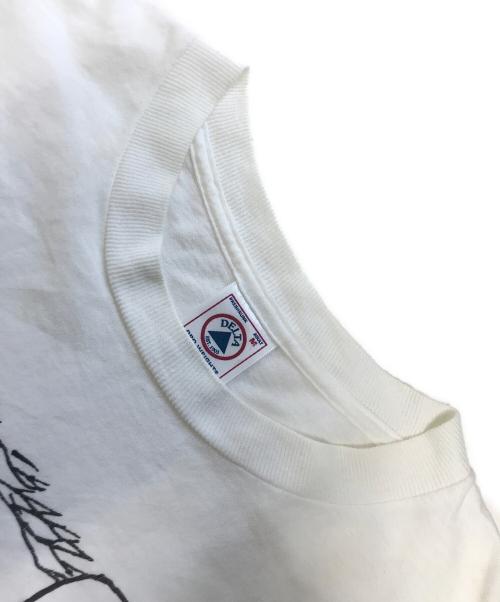 DELTA（デルタ）DELTA (デルタ) プリントTシャツ ホワイト サイズ:Mの古着・服飾アイテム