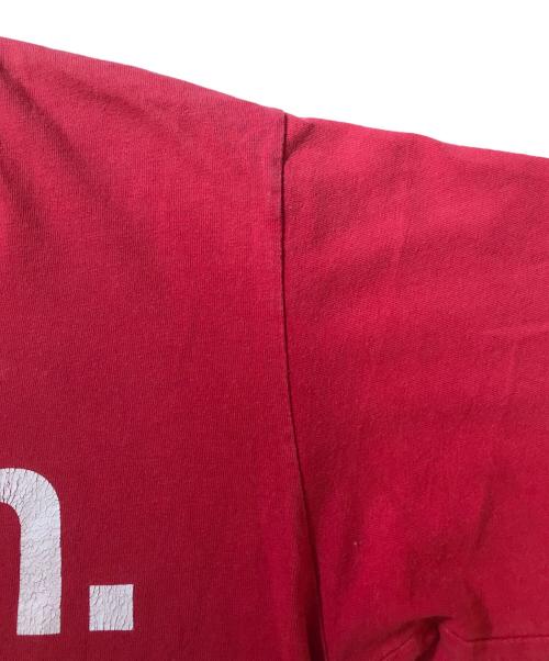 stussy（ステューシー）stussy (ステューシー) プリントTシャツ レッド サイズ:Mediumの古着・服飾アイテム