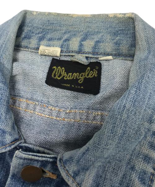 Wrangler（ラングラー）Wrangler (ラングラー) 124mjデニムジャケット インディゴ サイズ:40の古着・服飾アイテム