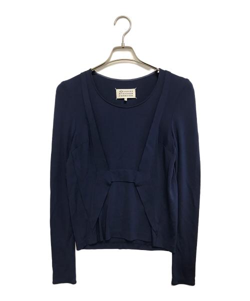 Maison Margiela（メゾンマルジェラ）Maison Margiela (メゾンマルジェラ) カットソー ブルー サイズ:38の古着・服飾アイテム