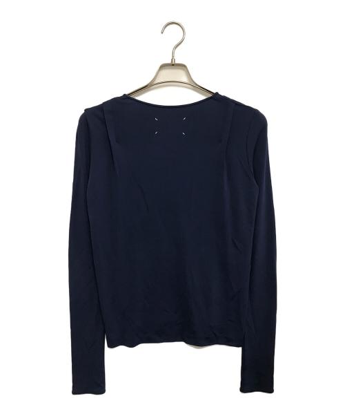 Maison Margiela（メゾンマルジェラ）Maison Margiela (メゾンマルジェラ) カットソー ブルー サイズ:38の古着・服飾アイテム