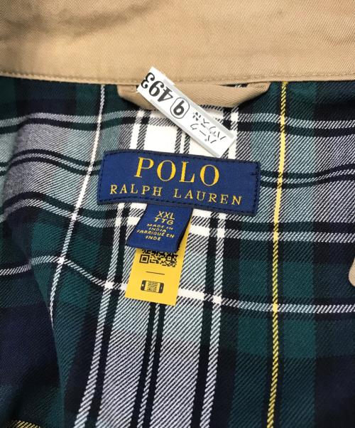 POLO RALPH LAUREN（ポロ・ラルフローレン）POLO RALPH LAUREN (ポロ・ラルフローレン) Bedford ツイル ジャケット ベージュ サイズ:ＸＸＬの古着・服飾アイテム