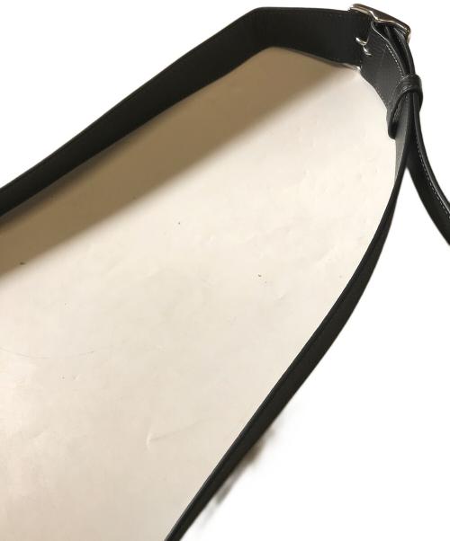 COACH（コーチ）COACH (コーチ) レザーショルダーバッグ ブラックの古着・服飾アイテム