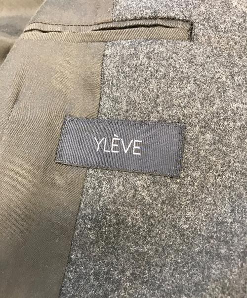 YLEVE（イレーヴ）YLEVE (イレーヴ) 2Bウールテーラードジャケット グレー サイズ:5の古着・服飾アイテム