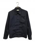 DRIES VAN NOTENドリスヴァンノッテン）の古着「ジップシャツ」｜ネイビー