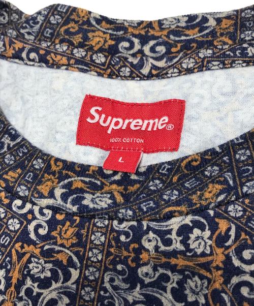 SUPREME（シュプリーム）Supreme (シュプリーム) small box logo tee パープル サイズ:Lの古着・服飾アイテム