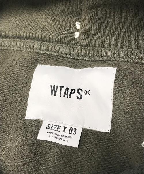 WTAPS（ダブルタップス）WTAPS (ダブルタップス) ACNE HOODY CTPL TEXTIL グリーン サイズ:03の古着・服飾アイテム