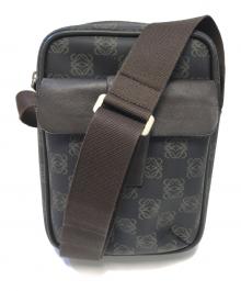 LOEWE（ロエベ）の古着「アナグラムショルダーバッグ」｜ブラウン