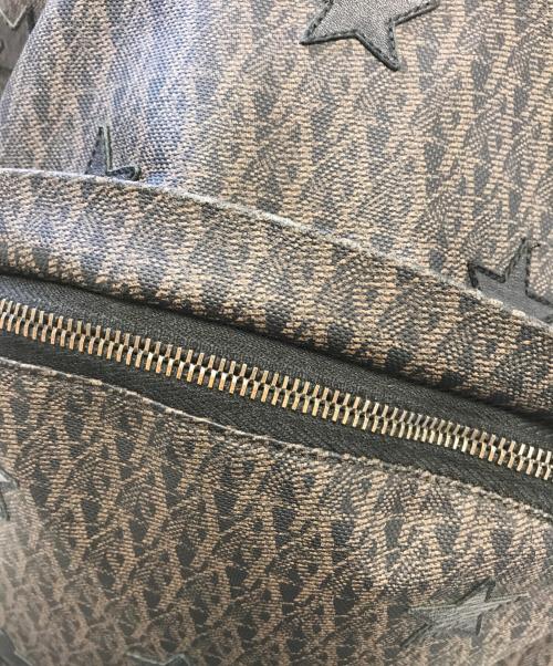 Saint Laurent Paris（サンローランパリ）Saint Laurent Paris (サンローランパリ) スターハパッチバックパック ブラウンの古着・服飾アイテム