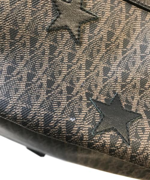 Saint Laurent Paris（サンローランパリ）Saint Laurent Paris (サンローランパリ) スターハパッチバックパック ブラウンの古着・服飾アイテム