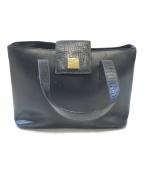 CELINEセリーヌ）の古着「ハンドバッグ」｜ブラック