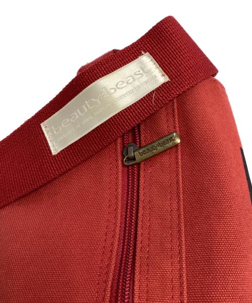 beauty:beast（ビューティービースト）beauty:beast (ビューティービースト) メッセンジャーバッグ レッドの古着・服飾アイテム