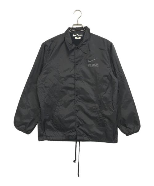 BLACK COMME des GARCONS（ブラックコムデギャルソン）BLACK COMME des GARCONS (ブラックコムデギャルソン) NYLON TAFFETA COACH JACKET ブラック サイズ:Mの古着・服飾アイテム