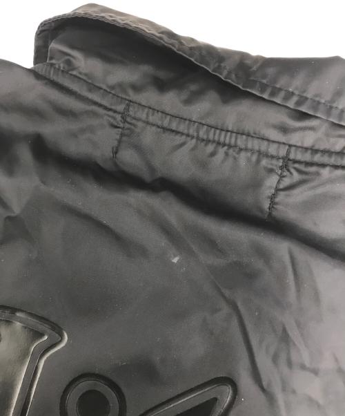 BLACK COMME des GARCONS（ブラックコムデギャルソン）BLACK COMME des GARCONS (ブラックコムデギャルソン) NYLON TAFFETA COACH JACKET ブラック サイズ:Mの古着・服飾アイテム