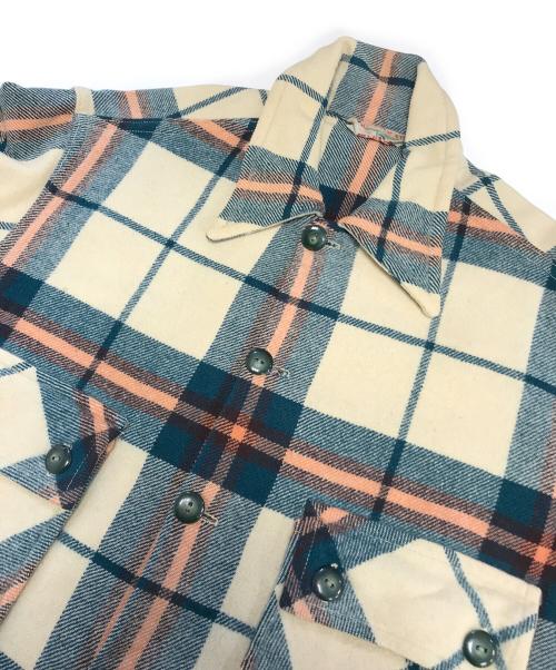 MONTMAC（MONTMAC）MONTMAC (MONTMAC) ネルシャツ ベージュ サイズ:表記なしの古着・服飾アイテム