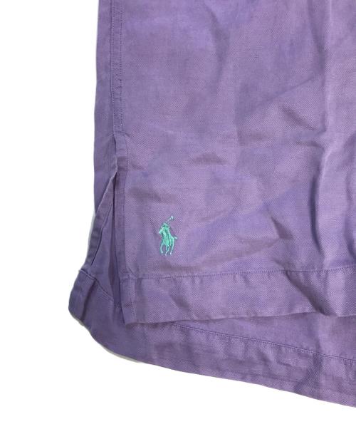 POLO RALPH LAUREN（ポロ・ラルフローレン）POLO RALPH LAUREN (ポロ・ラルフローレン) オープンカラーシャツ パープル サイズ:Mの古着・服飾アイテム