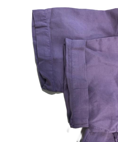 POLO RALPH LAUREN（ポロ・ラルフローレン）POLO RALPH LAUREN (ポロ・ラルフローレン) オープンカラーシャツ パープル サイズ:Mの古着・服飾アイテム