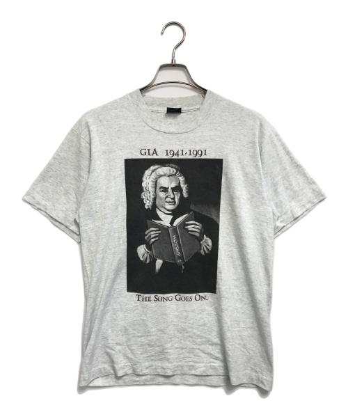 SCREEN STARS BEST（スクリーンズスターズベスト）SCREEN STARS BEST (スクリーンズスターズベスト) プリントTシャツ グレー サイズ:Lの古着・服飾アイテム