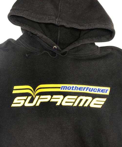 SUPREME（シュプリーム）SUPREME (シュプリーム) motherfucker hooded sweatsshirt ブラック サイズ:Mの古着・服飾アイテム