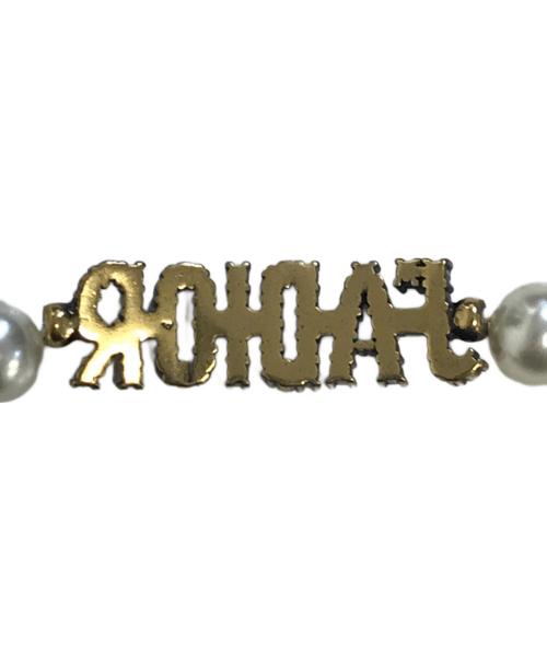 Christian Dior（クリスチャン ディオール）Christian Dior (クリスチャン ディオール) パールラインストーンチョーカー サイズ:表記なしの古着・服飾アイテム