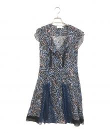 COACH×Keith Haring（コーチ×キースヘリング）の古着「切替ワンピース」｜ネイビー