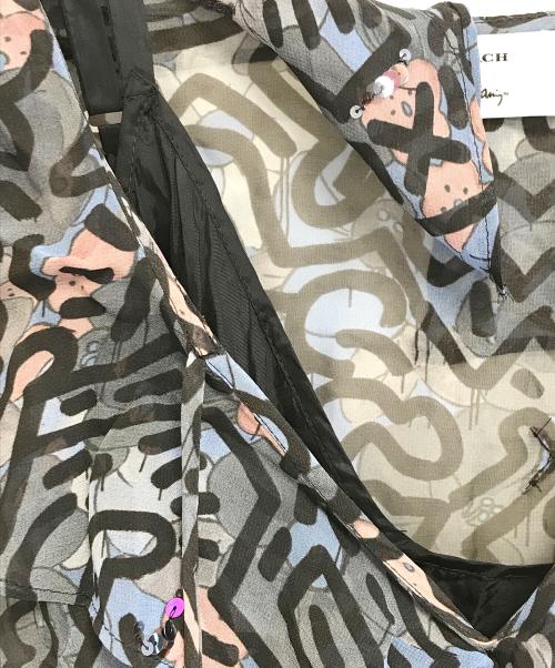 COACH（コーチ）COACH (コーチ) Keith Haring (キースヘリング) 切替ワンピース ネイビー サイズ:2の古着・服飾アイテム