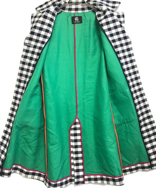 PAUL SMITH（ポールスミス）PAUL SMITH (ポールスミス) チェックコート グレー サイズ:40の古着・服飾アイテム