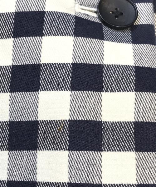 PAUL SMITH（ポールスミス）PAUL SMITH (ポールスミス) チェックコート グレー サイズ:40の古着・服飾アイテム