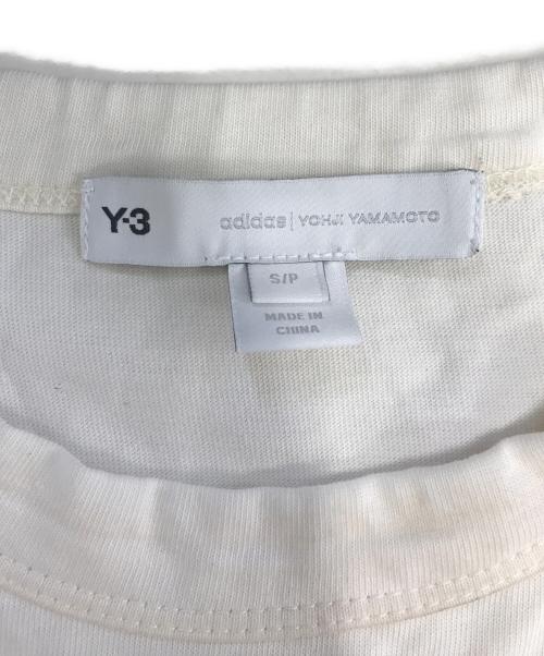 Y-3（ワイスリー）Y-3 (ワイスリー) 背面切替カットソー ベージュ サイズ:Sの古着・服飾アイテム