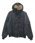 BAPE BY A BATHING APEベイプバイアベイシングエイプ）の古着「N-2Bジャケット」｜ブラック